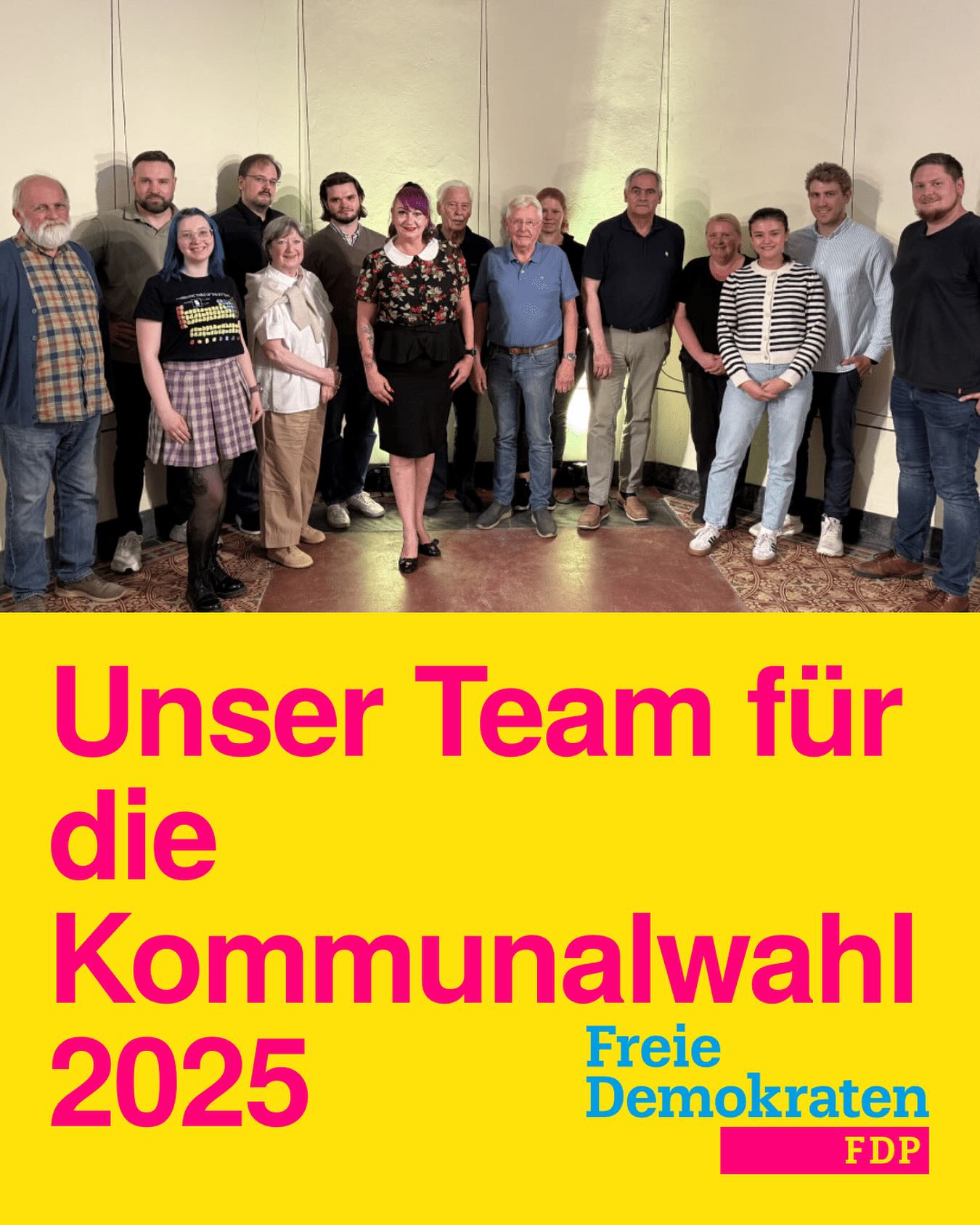 FDP Waltrop Team Kommunalwahl