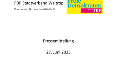 Pressemitteilung zur Wahlversammlung für die Kommunalwahl 2025